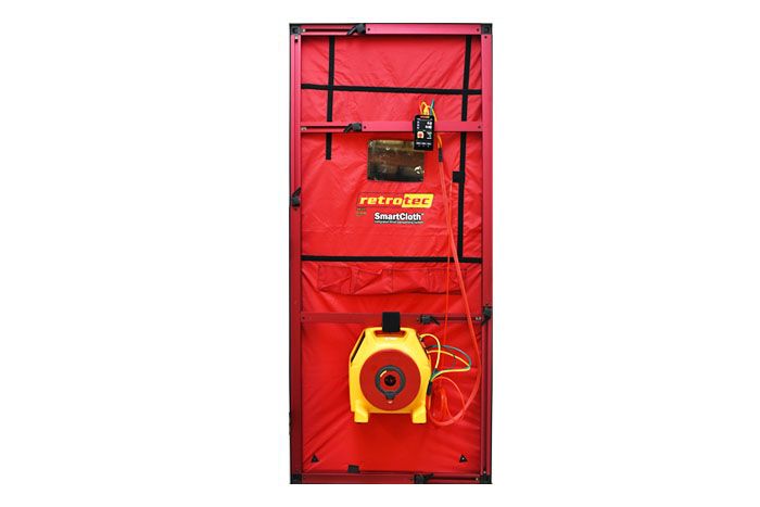 Retrotec Blower Door Air Tightness Testing Equipment