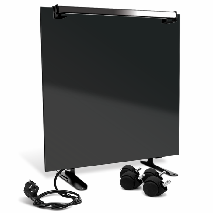 Infrared ceramic heaters Kamin 500W Black