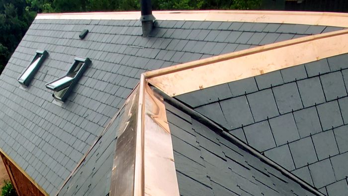 Copper Roof Ridges