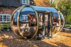 Ornate Garden Off Set Ovalhouse Garden Pod