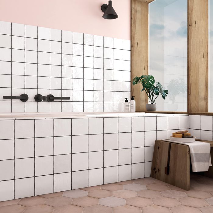 Monaco Zellige Square Glazed Ceramic