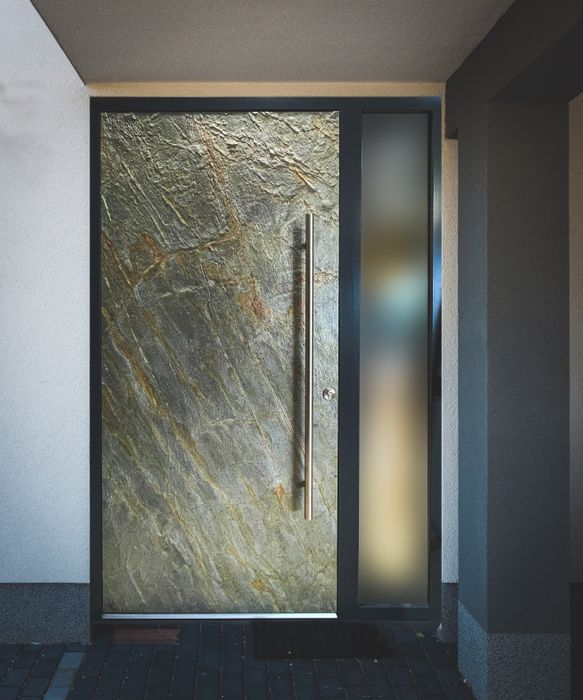 Slate Stone Finish Doors