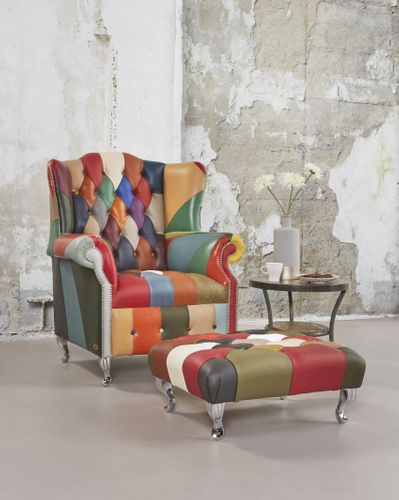 HARLEQUIN WING CHAIR