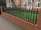 Bespokme fluted and collar style railings