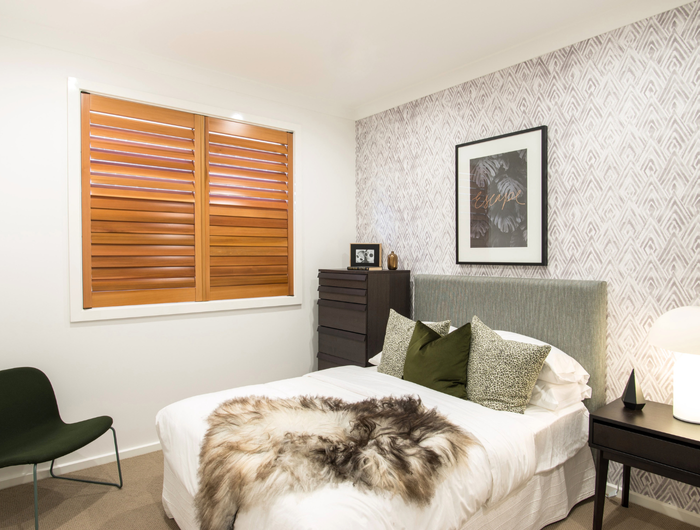 Red Western Cedar Shutters