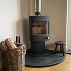 Brazilian Graphite Black Riven Slate Fire Hearths