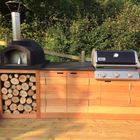 Outdoor Slate Kitchen Worktops & BBQs