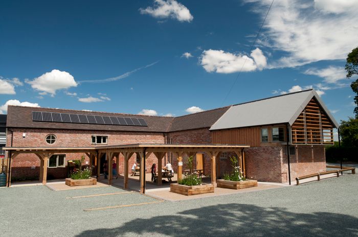 Oak framed garden rooms