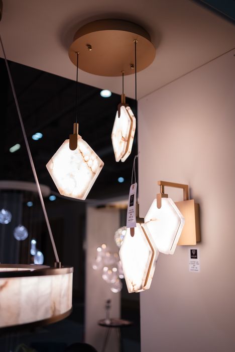 ALABASTER CHANDELIER