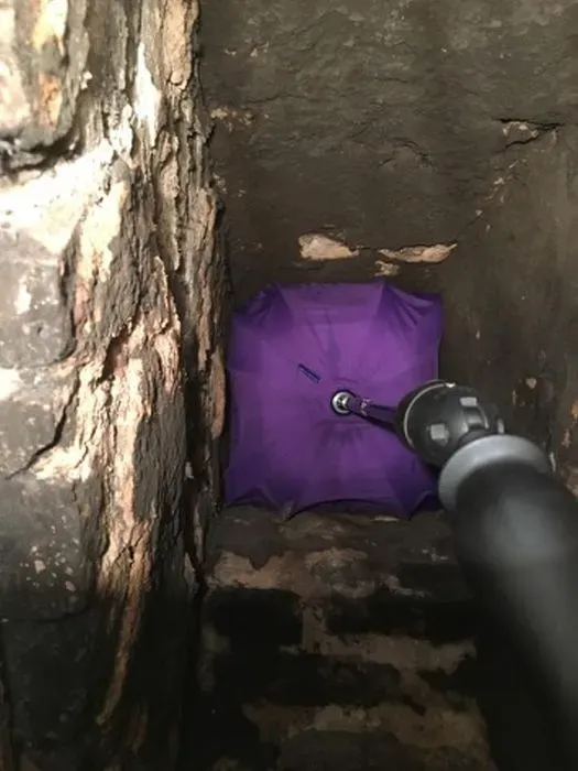 Chimella the chimney umbrella