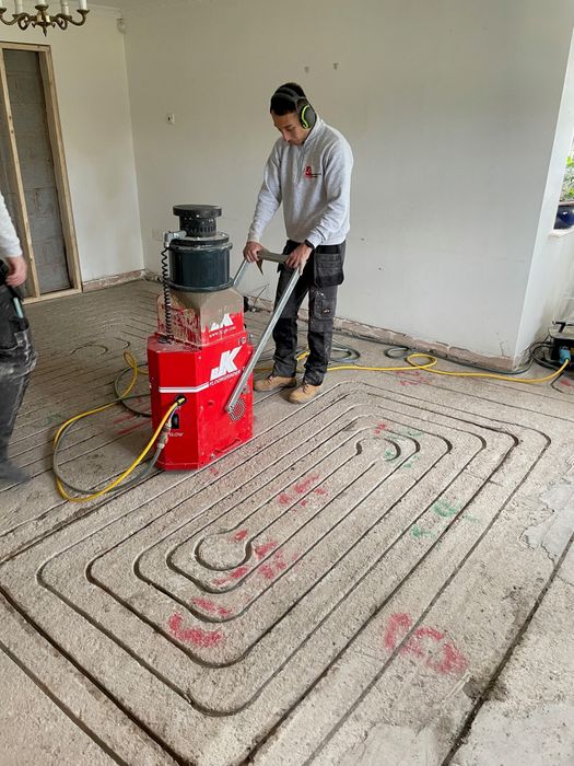 Retro-fit UFH, without floor build up!