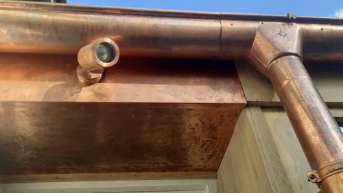 Copper Guttering and Fascia