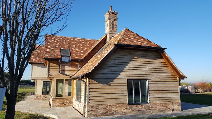 Hyrbid timber frame / oak frame