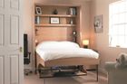 Double Vertical StudyBed in light oak finish