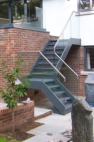 Steel staircases