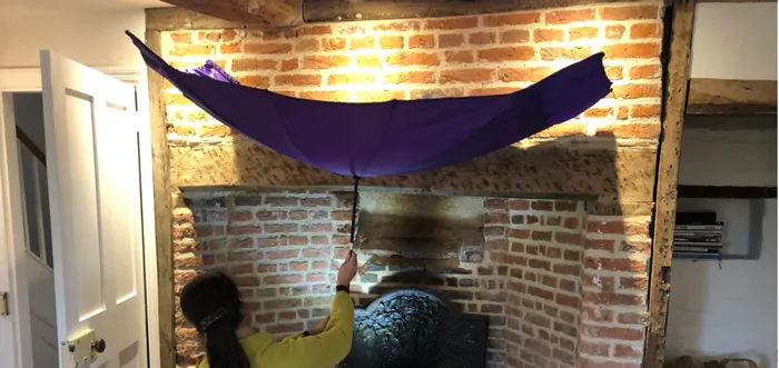 Chimella the chimney umbrella