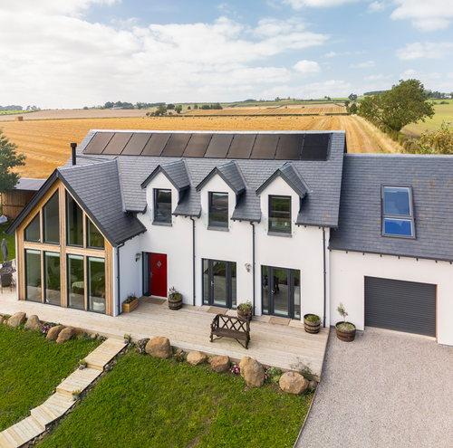 Low-energy house in Scottish Borders