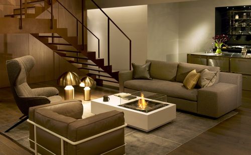 Manhattan 50 Bioethanol Fire Table