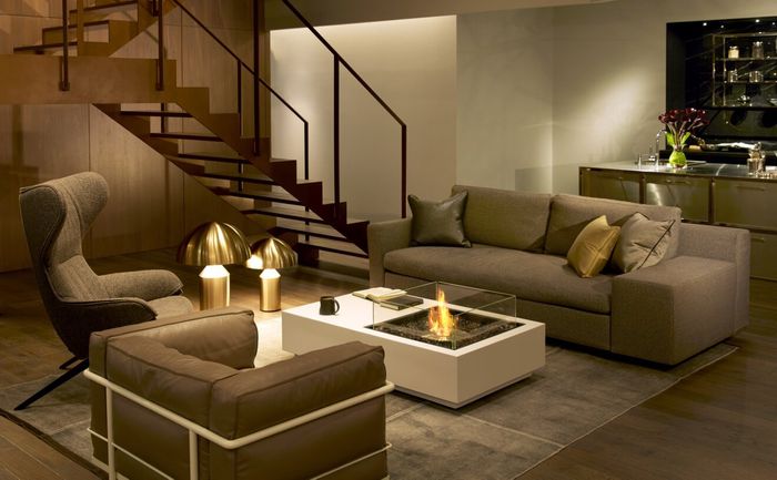 Manhattan 50 Bioethanol Fire Table