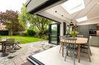 Aluminium and timber bifold doors from Kloeber