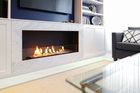 TV Media Wall Fire