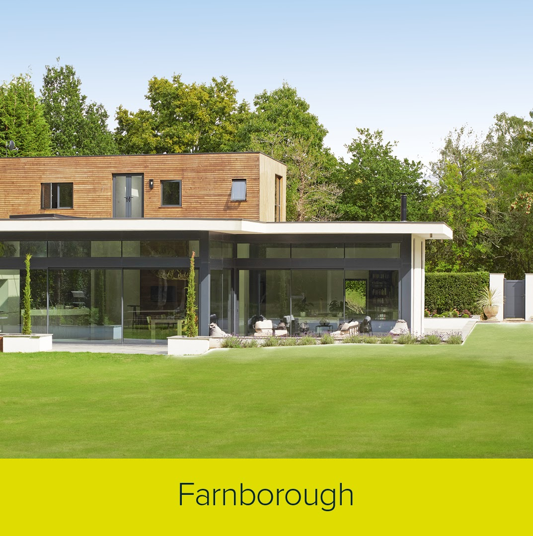 Self-Build house where there is a a huge living dining area and big back garden