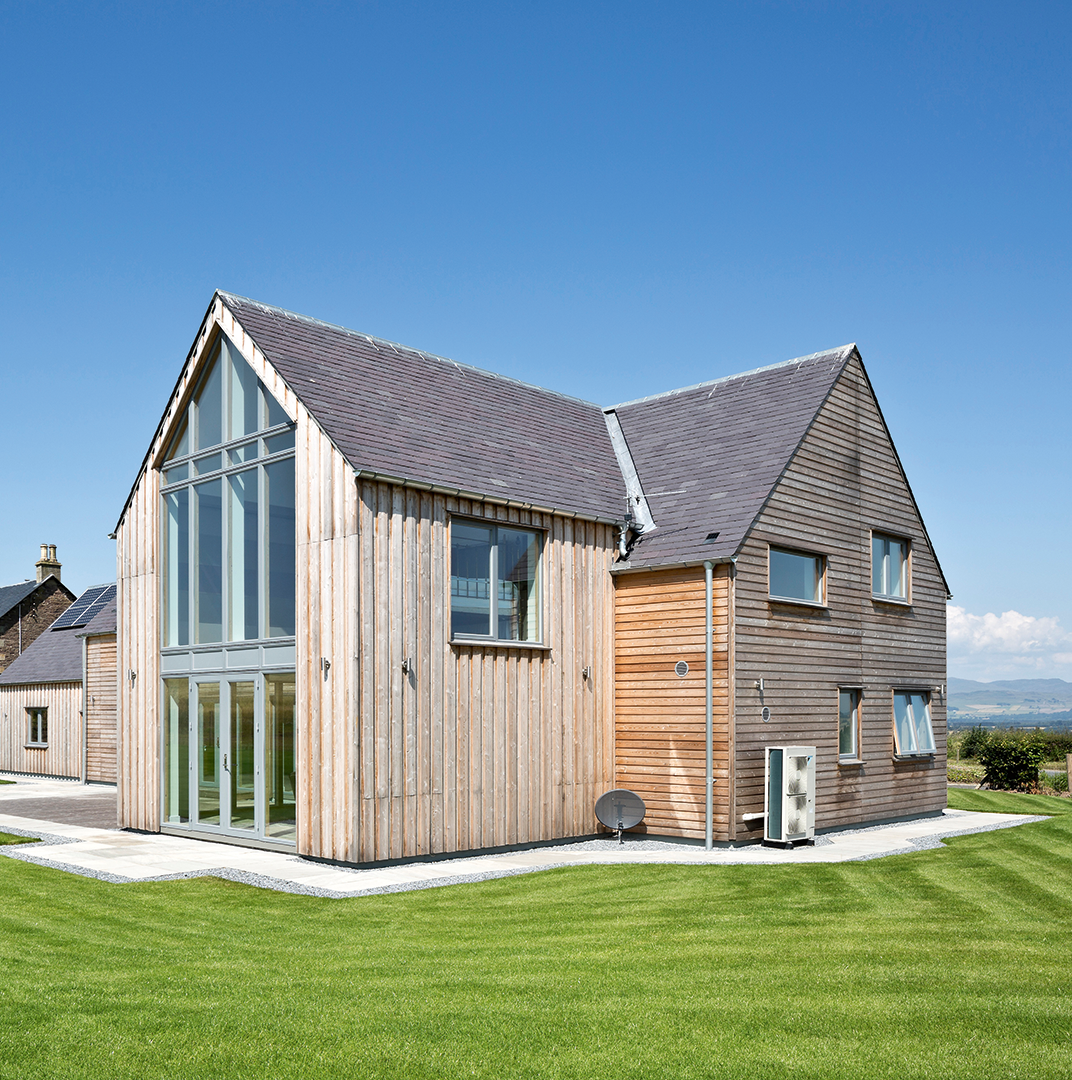 Self-Build House with lots of glass