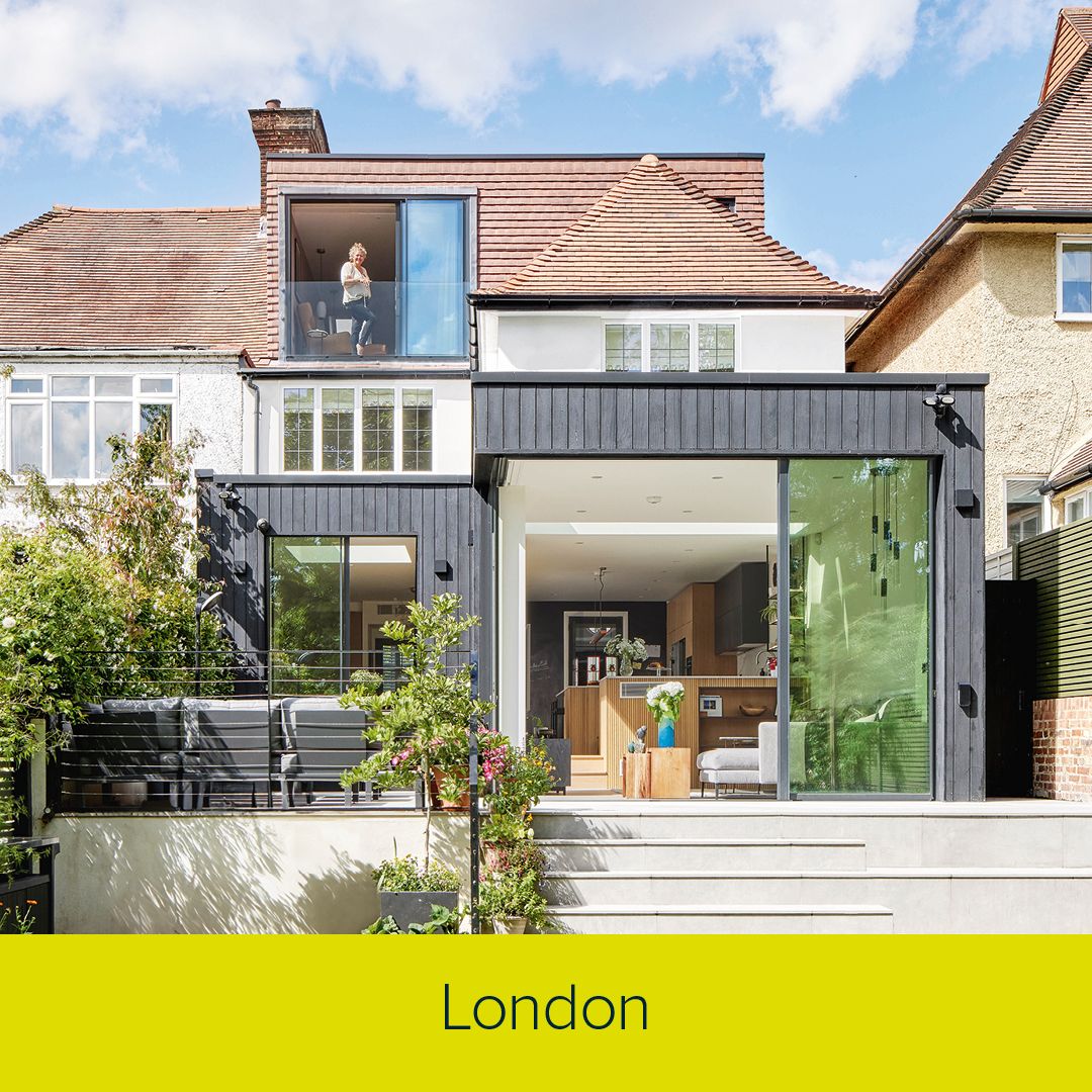 House Extension, where you can see the garden