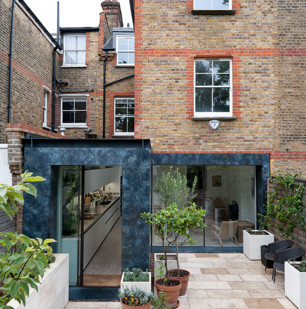 House Extension, where you can see the garden