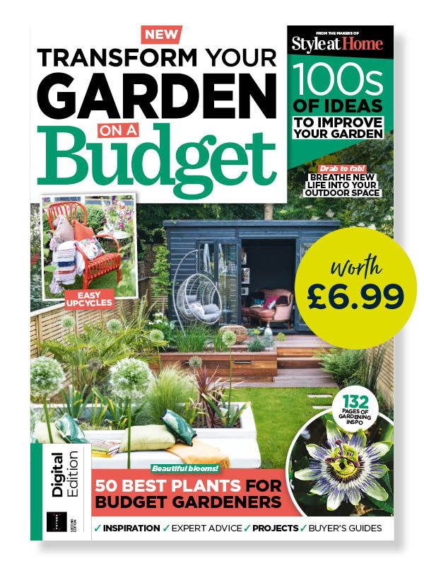 Transform your garden on a budget e-book cover