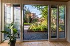 Indoor-outdoor experience in the garden