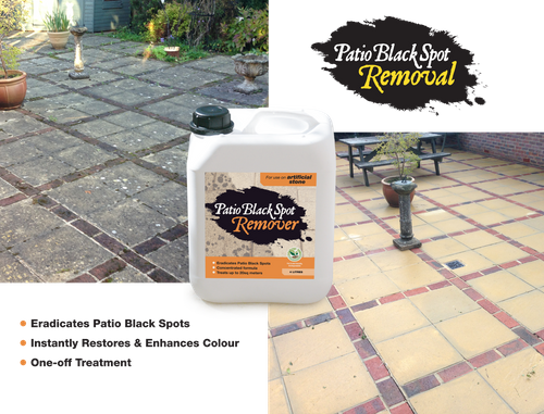 Patio Black Spot Remover for Artificial Stone