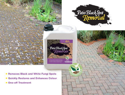 Patio Black Spot Remover for Block Paving