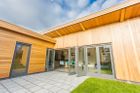 Aluminium and timber bifolds from Kloeber