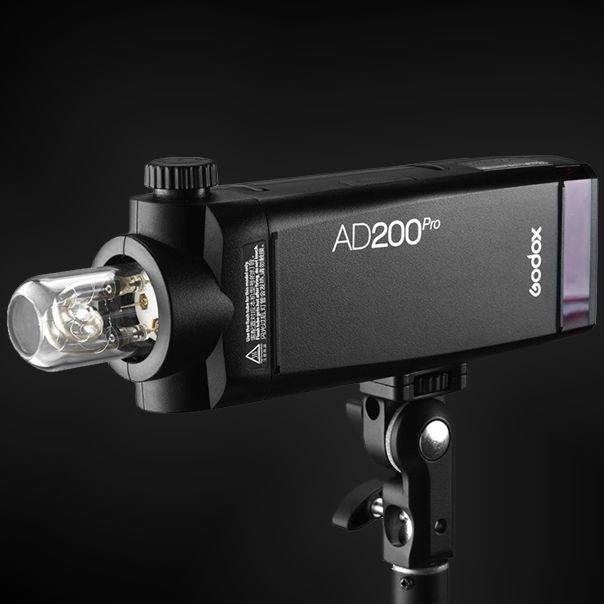 Godox AD200Pro TTL Pocket Flash with Built-in 2.4G Wireless X