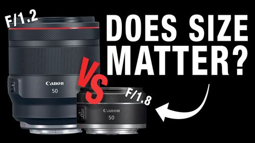 Canon RF 50mm f1.8 vs RF 50mm f1.2 – What does £2300 extra look like?