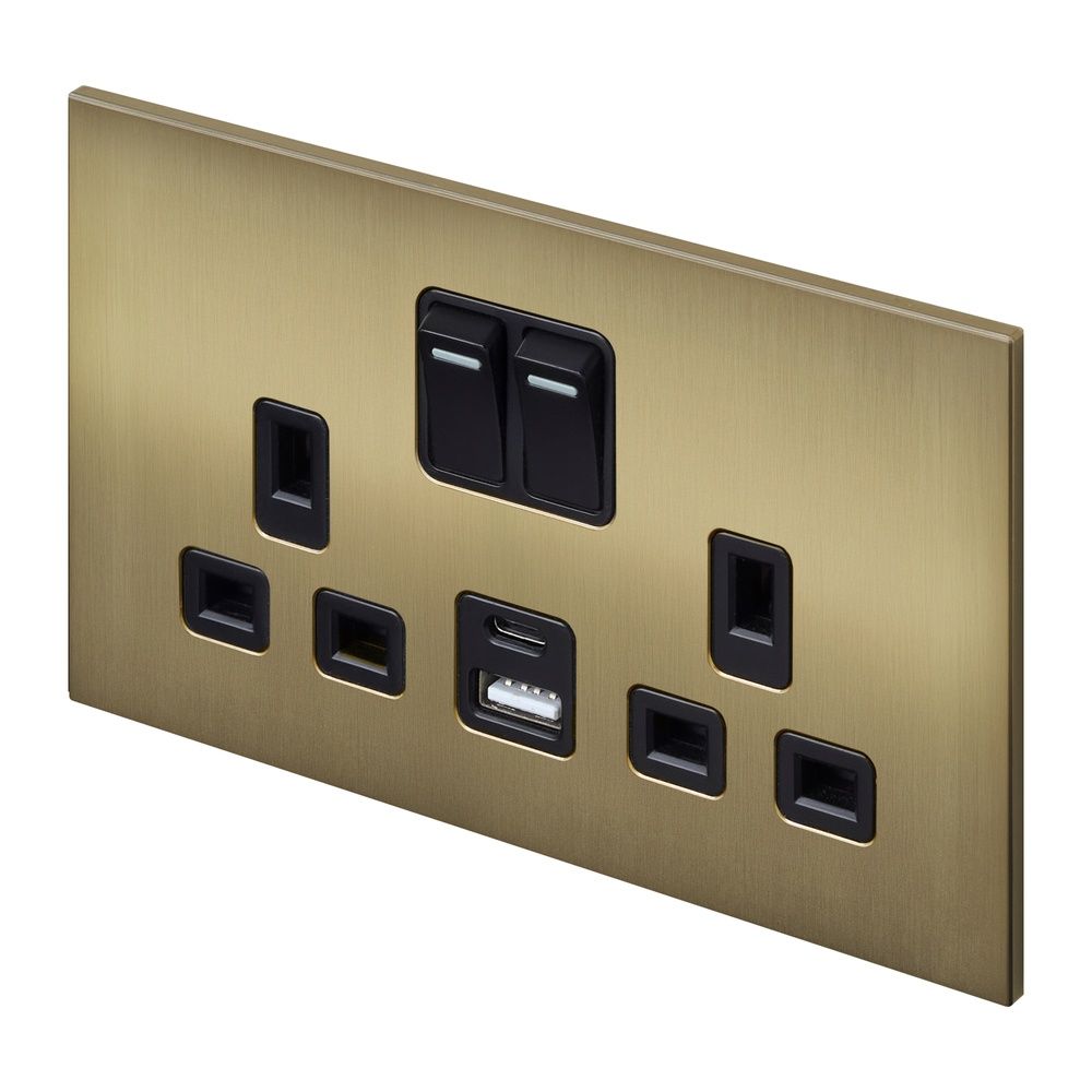 Aura USB Plug Sockets