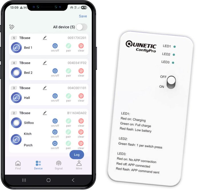 Quinetic Wireless Switches