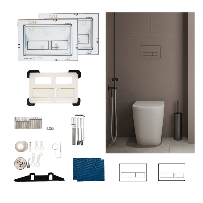 Hidden Toilet Flush Button M2 Edplit