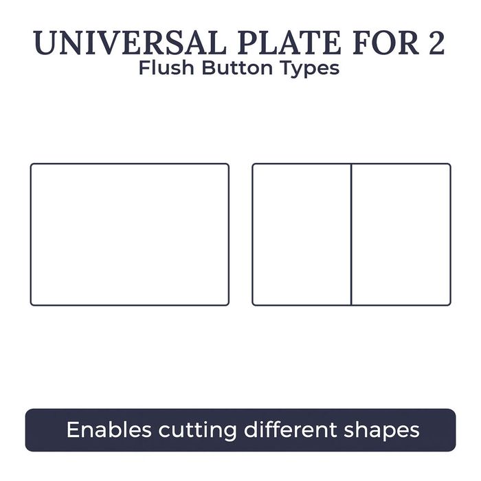 Hidden Toilet Flush Button M4 Edplit