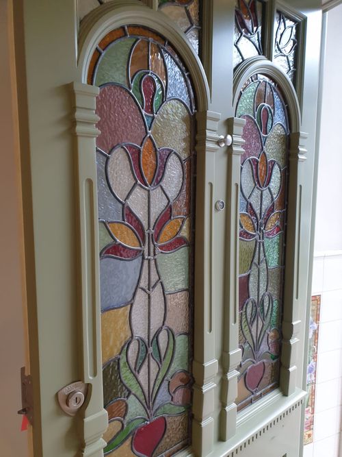 Bespoke timber front doors