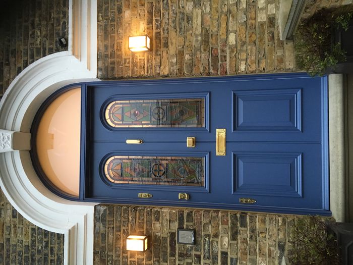 Bespoke timber front doors