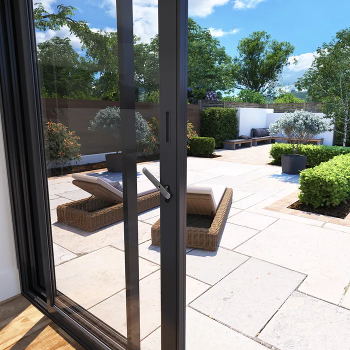 Cortizo 4700/Korniche aluminium sliding patio door