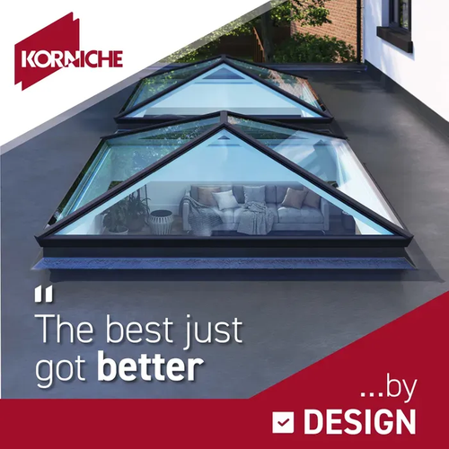 NEW Korniche Roof Lantern — Slimmer. Warmer. Simply Better