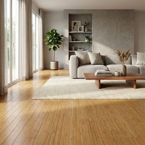 Bamboo Flooring Carbonised Vertical F1008