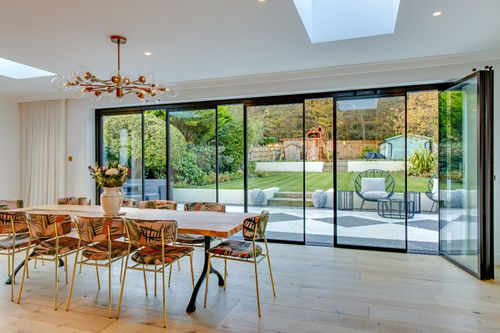 Vistaline - Award winning aluminium slide & turn doors