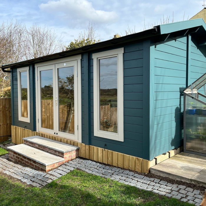 Pavilion Style Log Cabins
