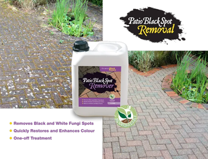 Patio Black Spot Remover for Block Paving