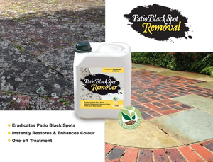 Patio Black Spot Remover for Natural Stone