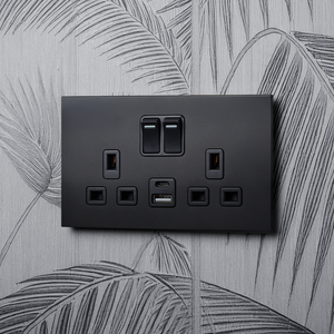 Crystal Glass Plug Sockets